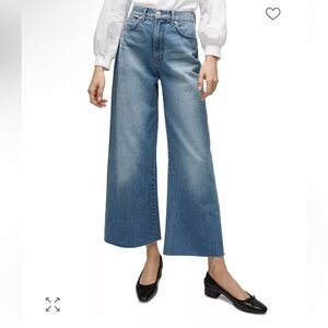 Veronica Beard High rise Women's Blue Wide-Leg Jeans